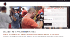 Desktop Screenshot of clevelandselfdefense.com